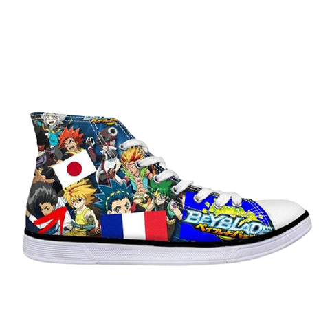 Chaussure Beyblade Collaboration France Japon